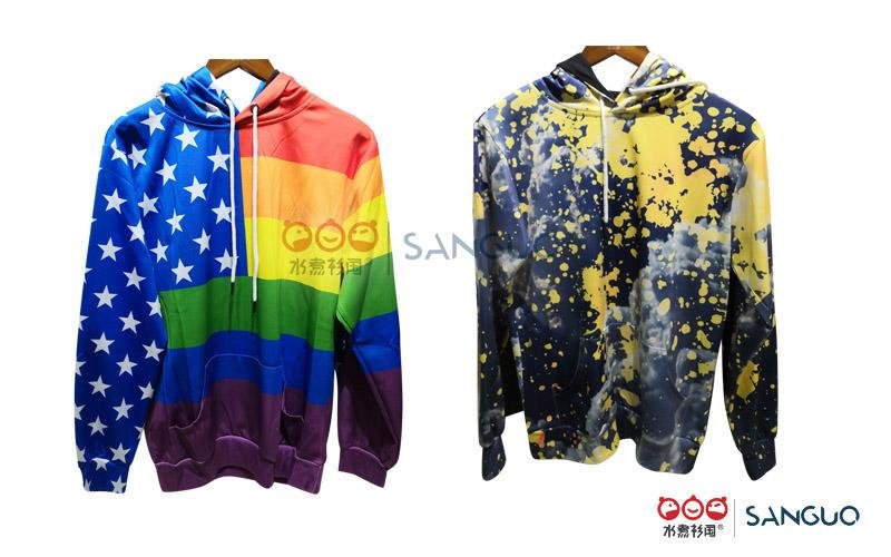 Customised Sublimation President Election Campaign Hoodie Polyester 3D Print 4