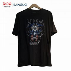 2019 100% Cotton Customized 3D Printed T-Shirt for Men Fashion