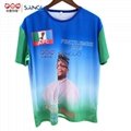Cheap Promotional Customized Basic Election T-Shirt Polyester Printing President