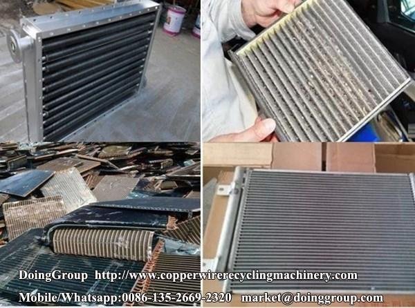 How to recycle the car radiator?