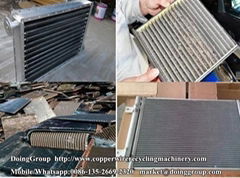 How to recycle the car radiator?