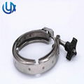 Pipe clamp automotive exhaust V band hose clamp 1