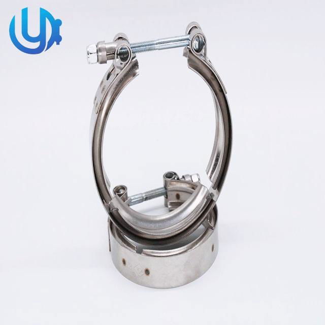 Pipe clamp automotive exhaust V band hose clamp 2