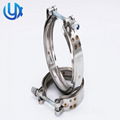 Pipe clamp automotive exhaust V band hose clamp 3