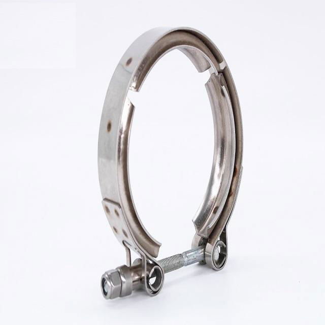 Pipe clamp automotive exhaust V band hose clamp 4
