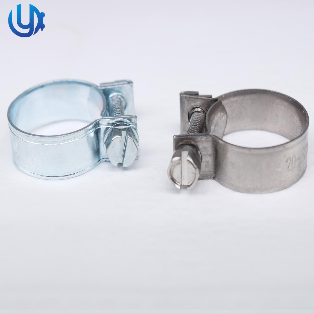 galvanized steel stainless steel mini hose clamp 5 yuda (China Manufacturer) Fastener