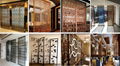 Antique Stainless Steel Partition For