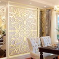 Background wall decoration with hotel color stainless steel wall panel 1
