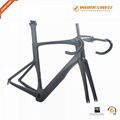  Aero 700C Road Bike Frame BB86 Racing Bicycle Carbon Frameset Fork Seatpost  1