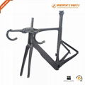  Full Carbon Cycling Road Bicycle Frames 700C Aero Racing Bike Carbon Frame BB30