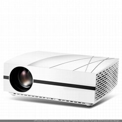 2019 F20 Best Home Theater Projector, 3800 lumens HIFI sound WHD Resolution