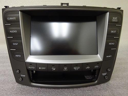 06-09 Lexus IS250 IS350 Navigation OEM GPS Nav Monitor Screen Climate Control $7