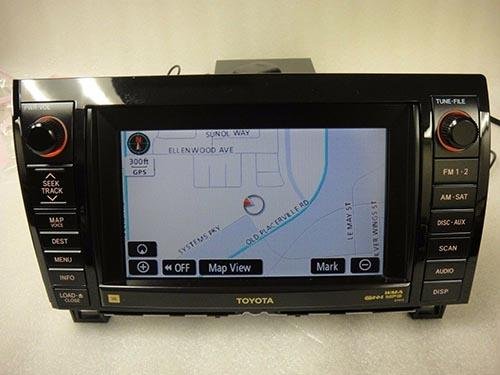 2007-2010 Toyota Tundra Sequoia OEM GPS Navigation System - JBL MP3 CD CHANGER! 
