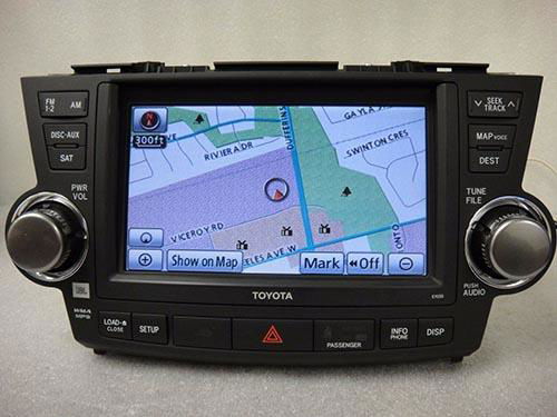2011 2012 13 Toyota HIGHLANDER Navigation Radio GPS Touch Screen CD Player E7033