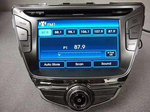 2011-2013 Hyundai ELANTRA OEM GPS Navigation System Bluetooth XM CD Radio 