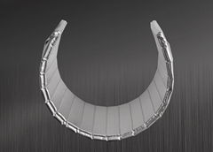 Microporous insulations flexible panel for big diameter pipes 