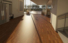 5mm Bedroom SPC Vinyl Flooring Cork