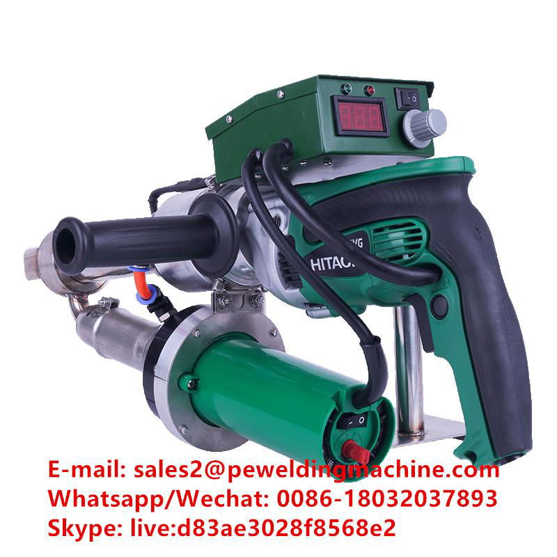 Hot Air Plastic Welder Gun extruder 2