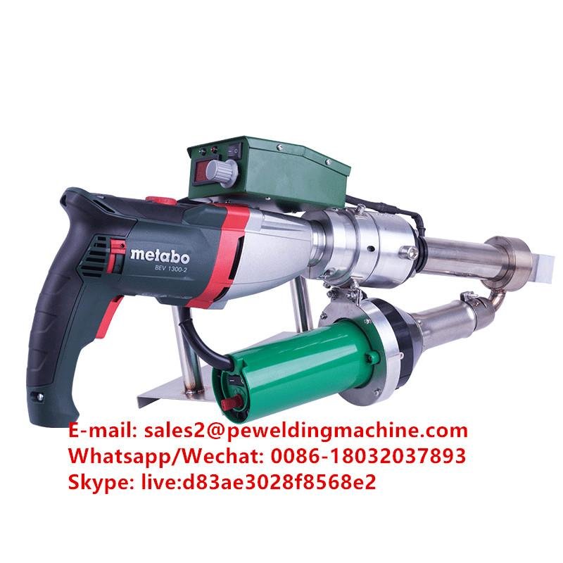hand extrusion welder gun for HDPE PP PVDF sheet pipes and fittings