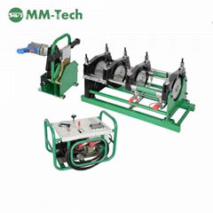 hydraulic termofusion joining for polyethylene pipes and pipe fittings