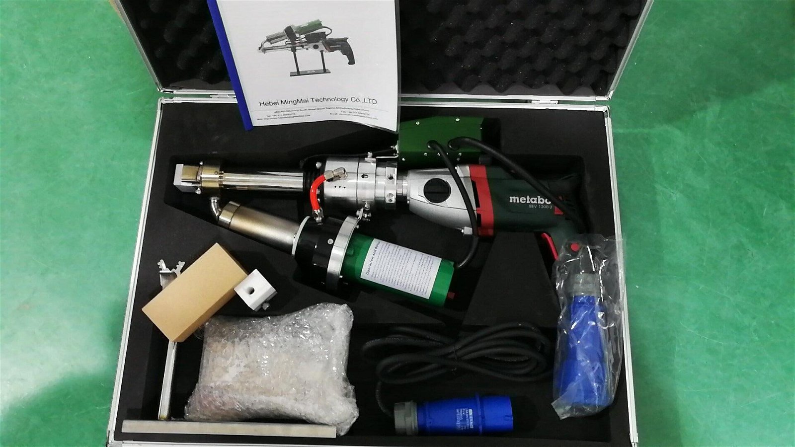hand extrusion welder gun for HDPE PP PVDF sheet pipes and fittings 5