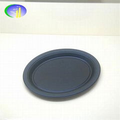 PP material Picnic plate round shape microwavable plastic plate