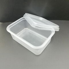 PP PS material ice cream plastic box desert plastic container