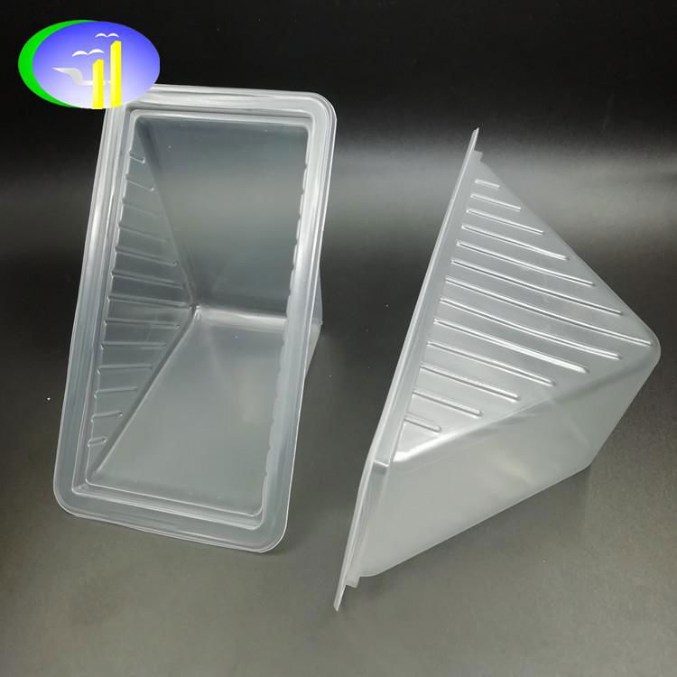 Universal clear PP blister packaging sandwich container 2