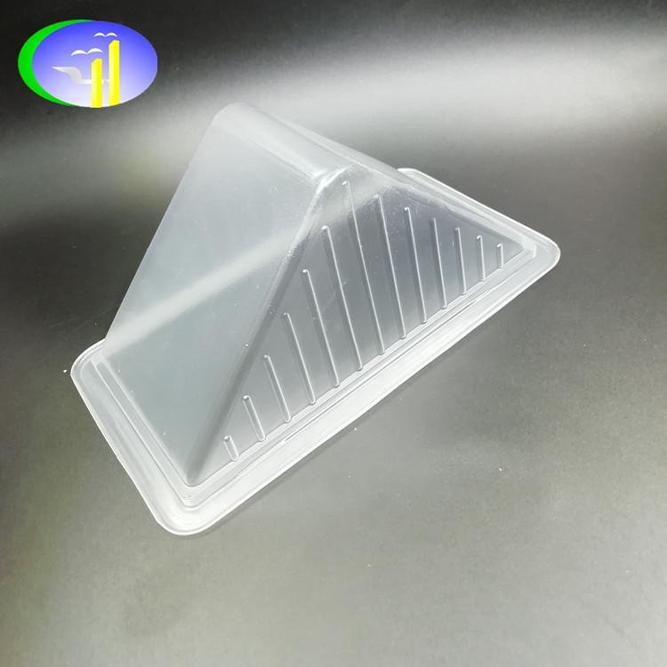 Universal clear PP blister packaging sandwich container 3