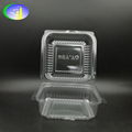 Clear Clamshell plastic burger container