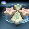 Transparent PET cookies box biscuit plastic packaging 