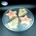 Transparent PET cookies box biscuit plastic packaging 