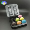 New design macaron plastic gift box