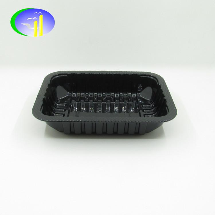 FDA fresh vegetable square thermoforming tray 3