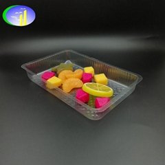 Accept custom pp material cookie biscuit packaging plastic tray