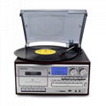 All in one Phonograph Music center VINYL RECORD PLAYER WITH external speakers 2