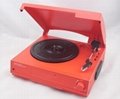 Factory supply compact design cheap gramophone record player vinyl turntable wit 4