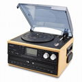 ALL IN ONE MUCIS CENTER DUAL CD VINYL RECORD PLAYER 2