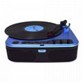 2019 Brandnew design portable USB SD Bluetooth play gramophone record player 1