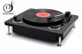 High quality piano coating finish gramophone record Player vinyl turntable