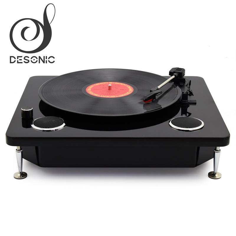 High quality piano coating finish gramophone record Player vinyl turntable 2