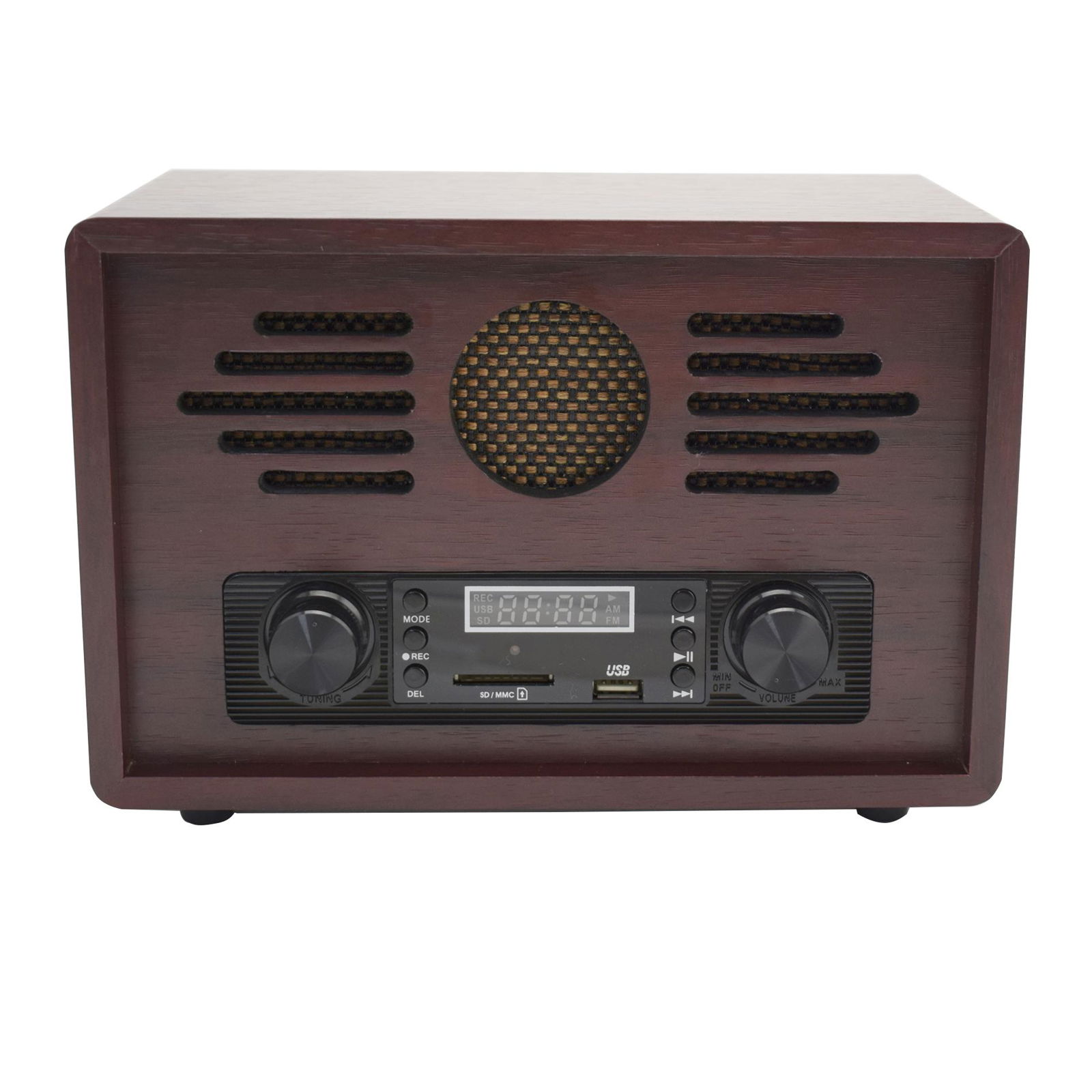 factory supply 2019 hot sale portable blue tooth antique radio with USB SD play&