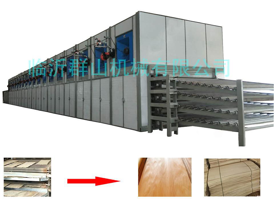 roller type veneer dryer machine 2