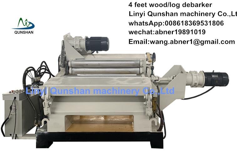 4-Feet Ordinary Wood Log Debarker and Rounder Machine of Plywood Production Line