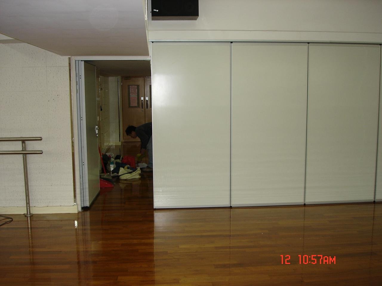  Aluminum Frame Temporary Partition Wall Folding Panel Doors for Hotel  3