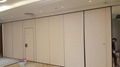 Aluminum Frame Temporary Partition Wall Folding Panel Doors for Hotel 5