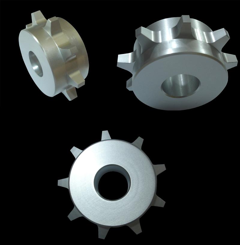 custom  High-frequency quenching chain sprocket  2