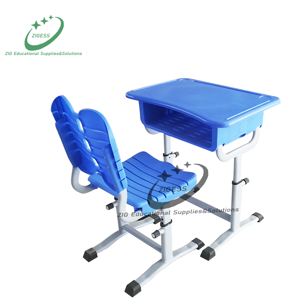 Adjustable School Desk and Chair KZ01STKY03ST ZIGESS (China Manufacturer) Education