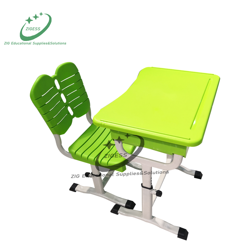 Adjustable School desk & chair for student 2