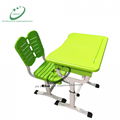 Adjustable School desk & chair for student 2